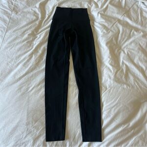 Aerie Offline Goals 7/8 Black High Waisted Leggings 25” XXS